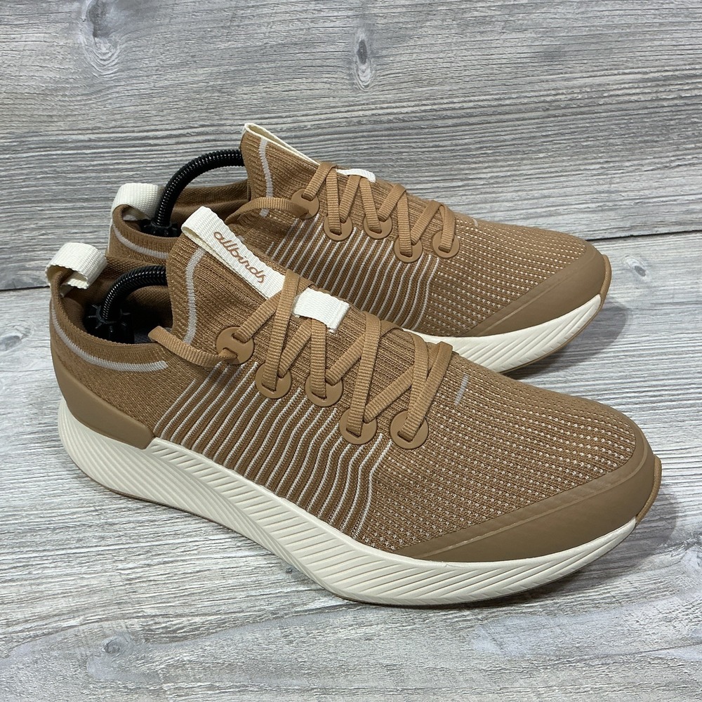 Allbirds Tree Glider Athletic Running Shoes Beige Cream Women's Size 10.5 NEW